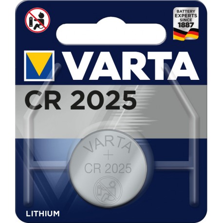 Pile bouton Varta CR2025 - batterie appareil photo